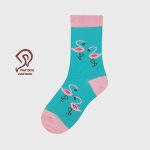 green-pink-flamingo-socks
